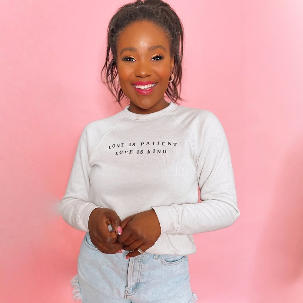 Love is Patient, Love is Kind Crewneck Sweater